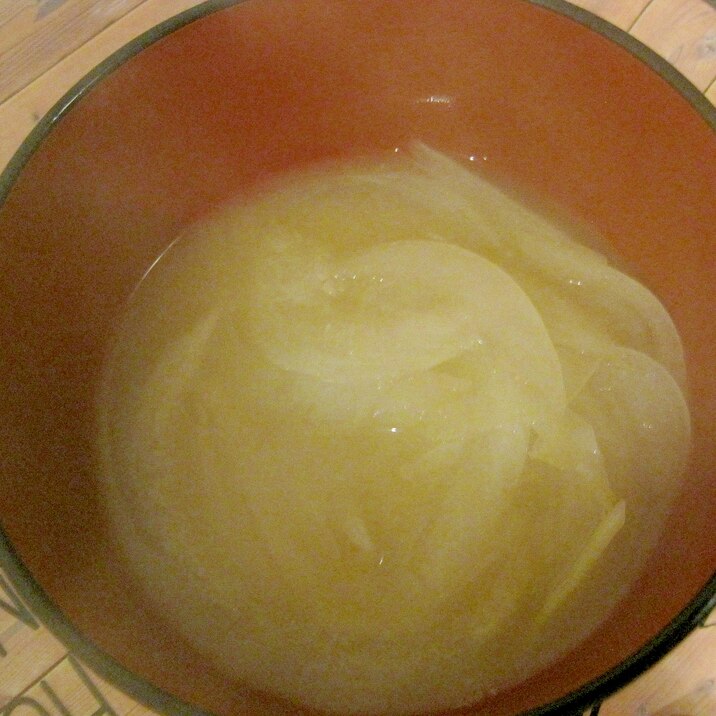 玉ねぎの白味噌汁